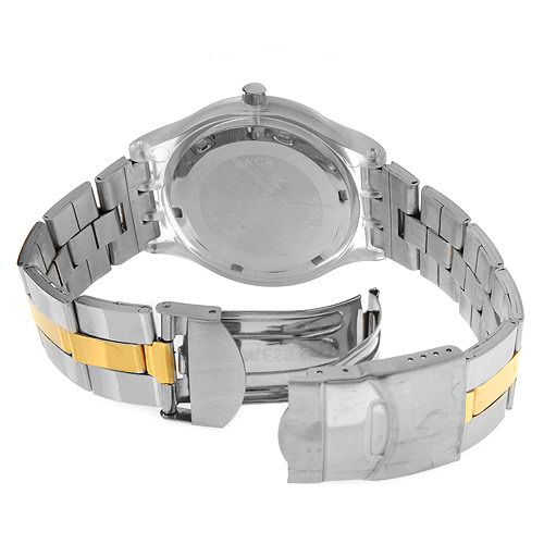 *MARCO MAX*BLACK FACE CRYSTALS MENZ DRESS WATCH